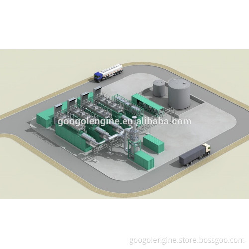 250kW 300kVA CHP CCHP Natural Gas Generator 60Hz 1800RPM